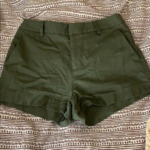forever 21 olive green shorts